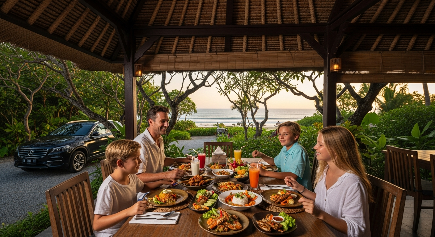 What Are the Best Nearby Restaurants for Summa Resort Bali Families Using Private Transport in 2027?